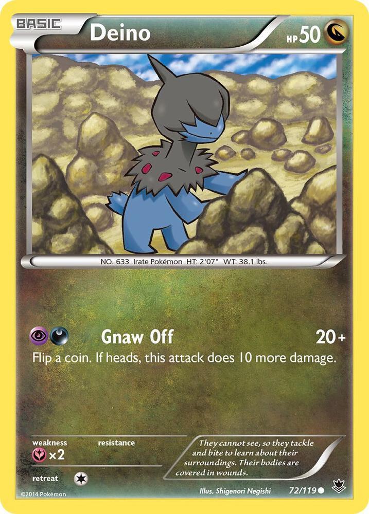 [Reverse Holo] PHF 72/119 Deino C