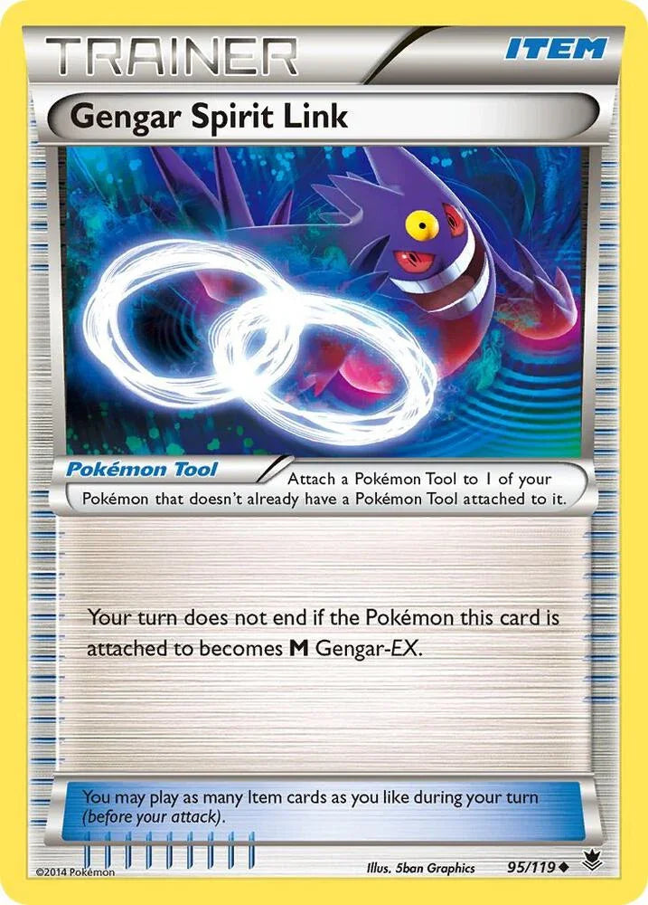 [Reverse Holo] PHF 95/119 Gengar Spirit Link U