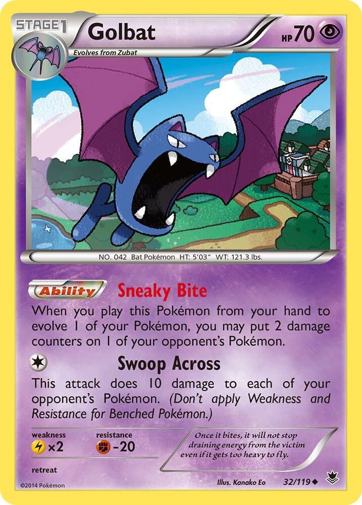 [Reverse Holo] PHF 32/119 Golbat U