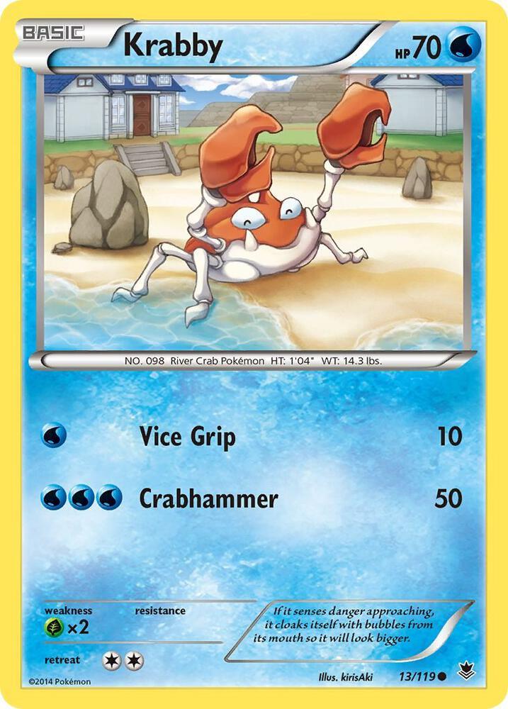 [Reverse Holo] PHF 13/119 Krabby C