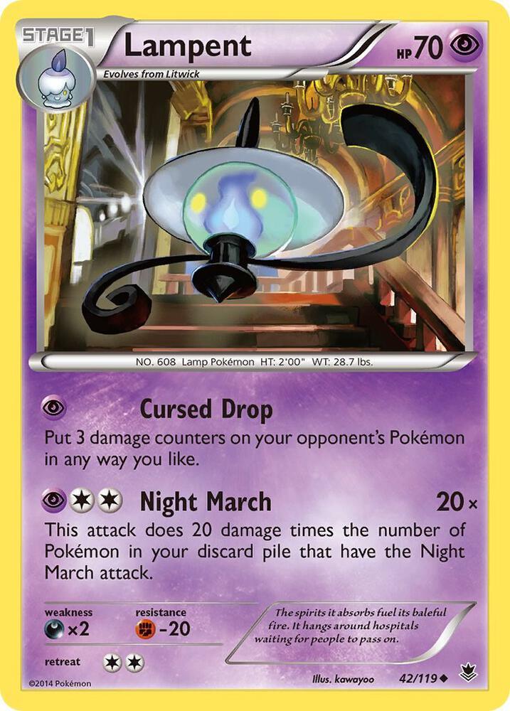 [Reverse Holo] PHF 42/119 Lampent U