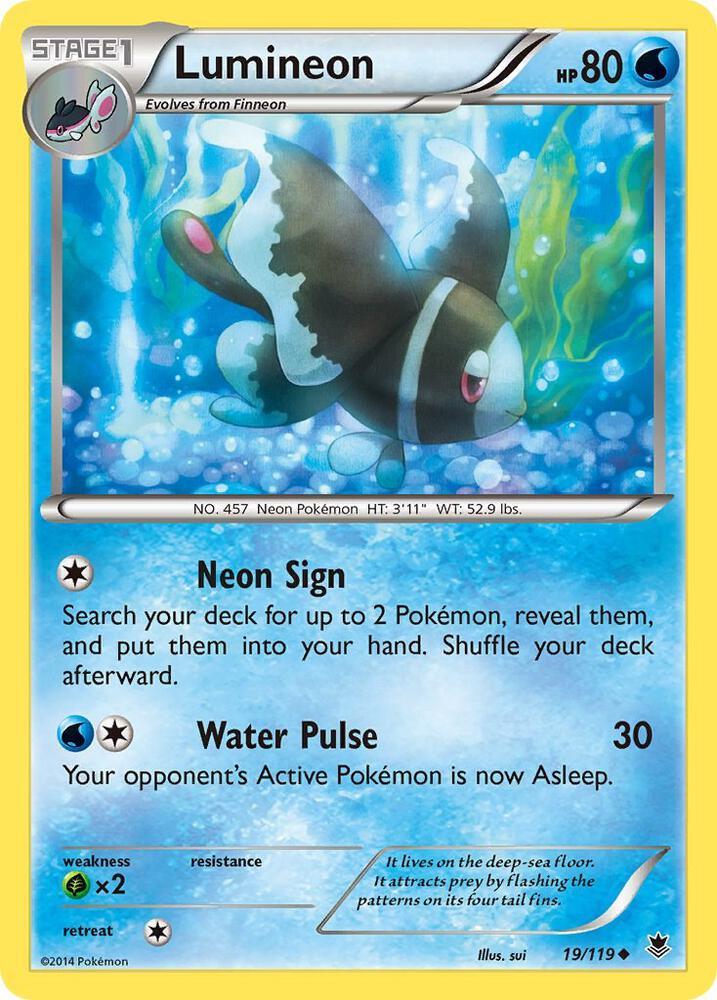 [Reverse Holo] PHF 19/119 Lumineon U