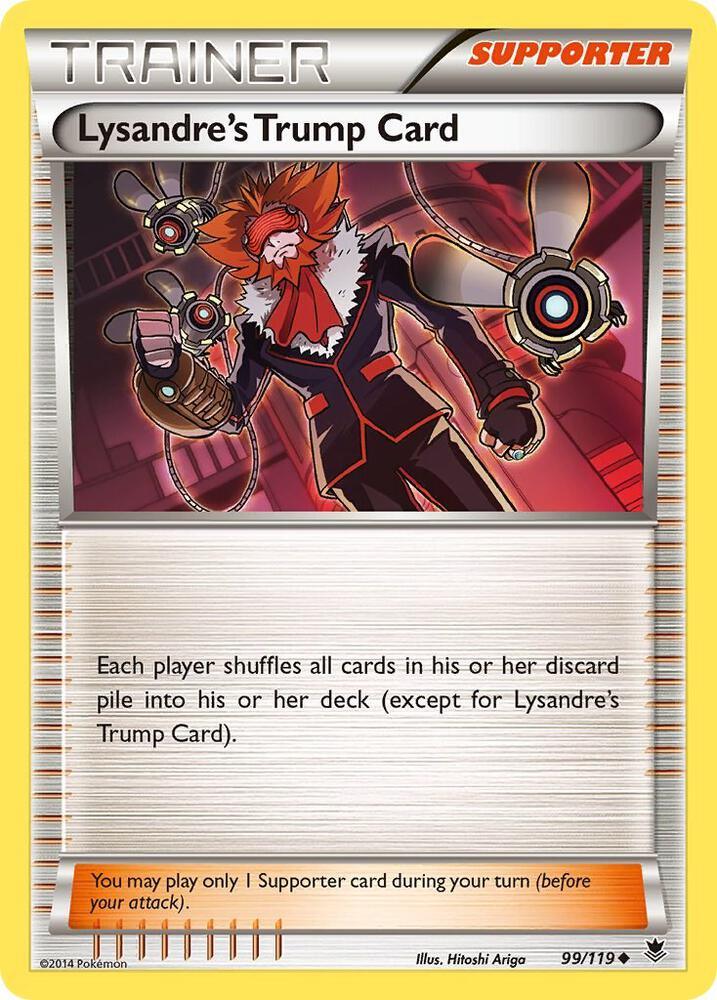 [Reverse Holo] PHF 99/119 Lysandre's Trump Card U
