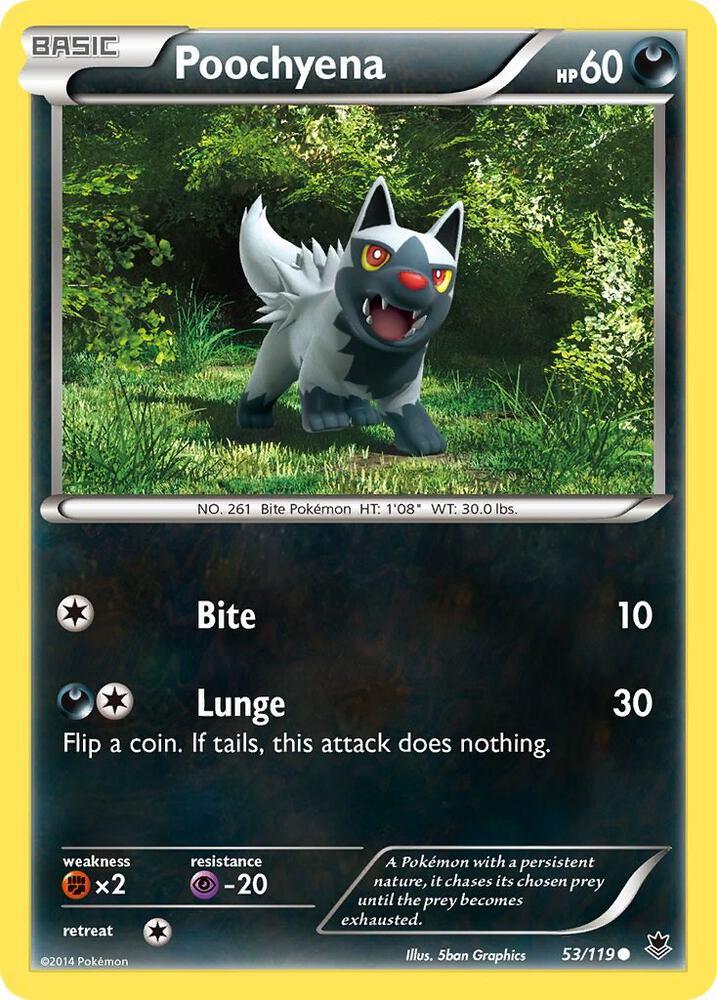 [Reverse Holo] PHF 53/119 Poochyena C