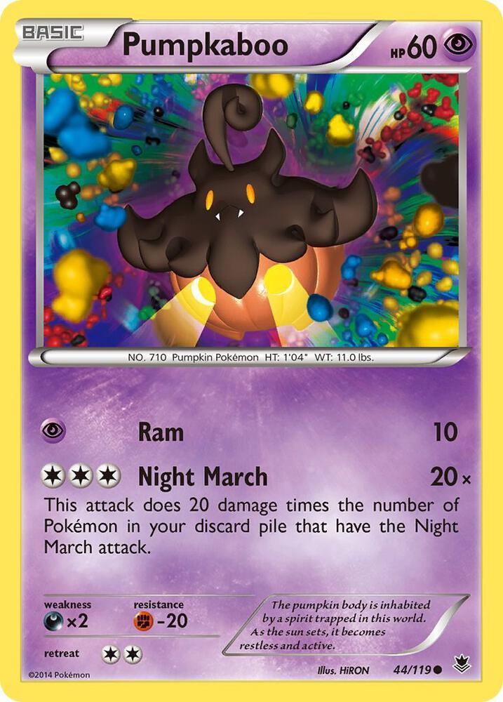 [Reverse Holo] PHF 44/119 Pumpkaboo C