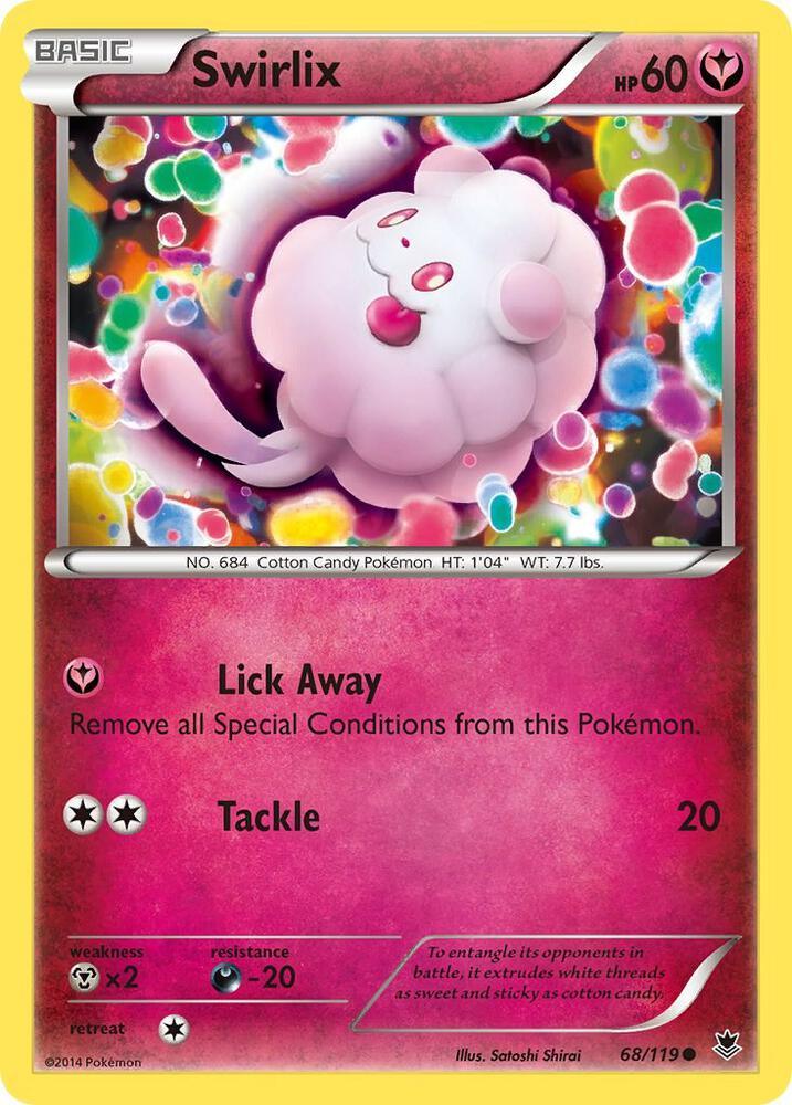 [Reverse Holo] PHF 68/119 Swirlix C