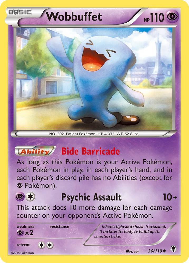 [Reverse Holo] PHF 36/119 Wobbuffet U