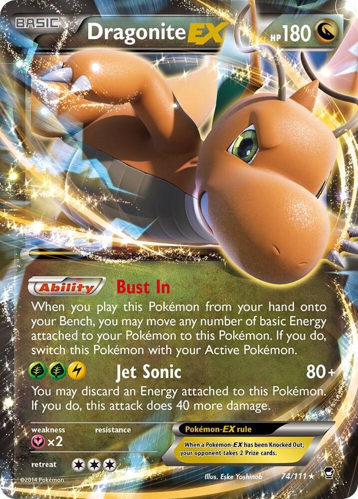 FFI 74/111 Dragonite EX SR