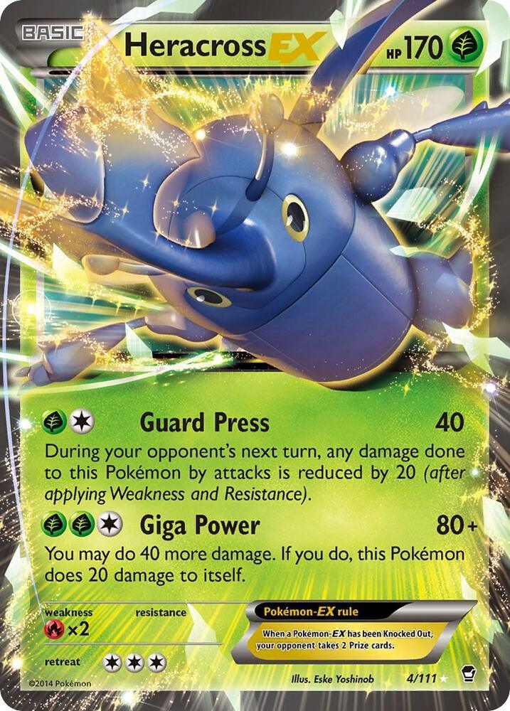FFI 4/111 Heracross EX SR