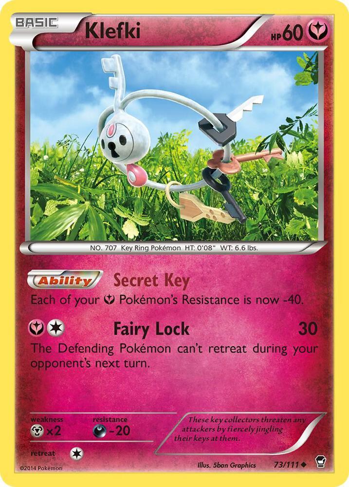 [Reverse Holo] FFI 73/111 Klefki U