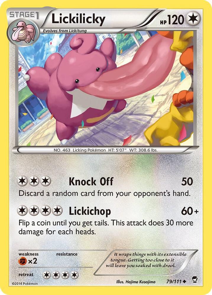 [Reverse Holo] FFI 79/111 Lickilicky U