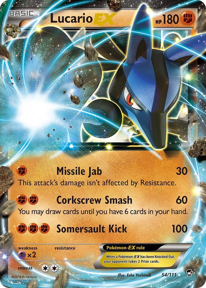 FFI 54/111 Lucario EX SR