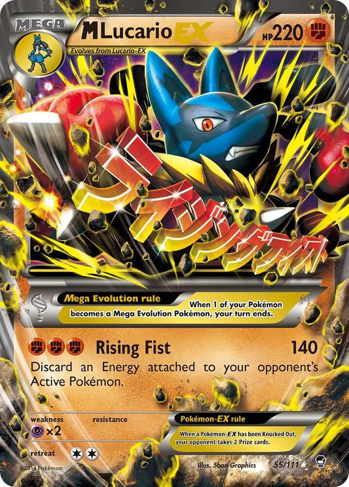FFI 55/111 M Lucario EX SR
