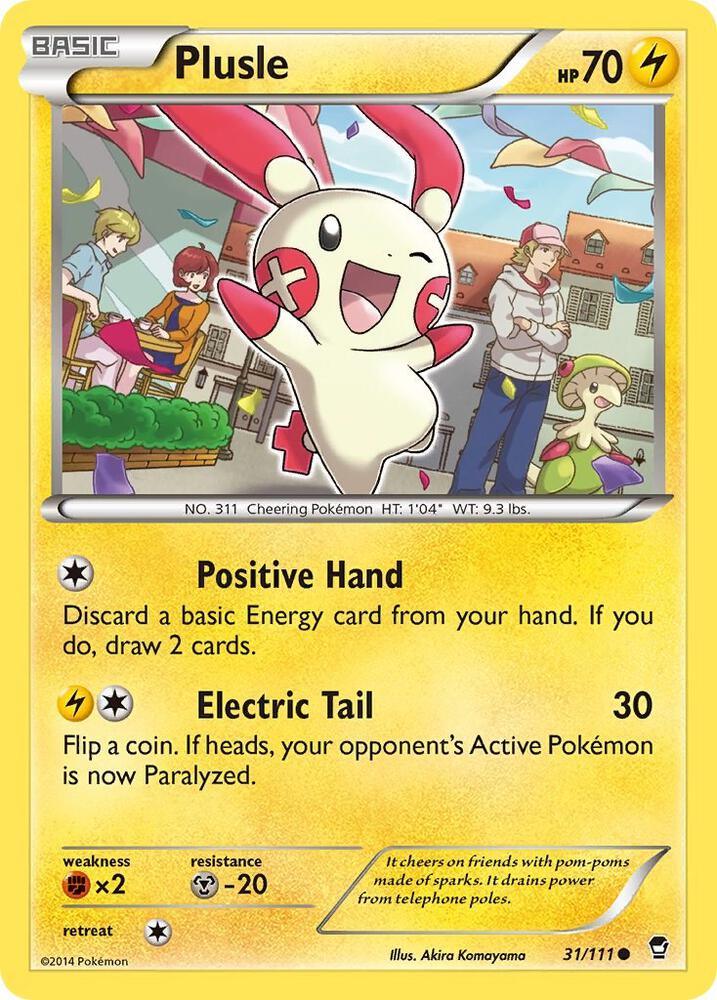 [Reverse Holo] FFI 31/111 Plusle C