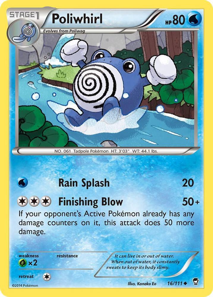 [Reverse Holo] FFI 16/111 Poliwhirl U