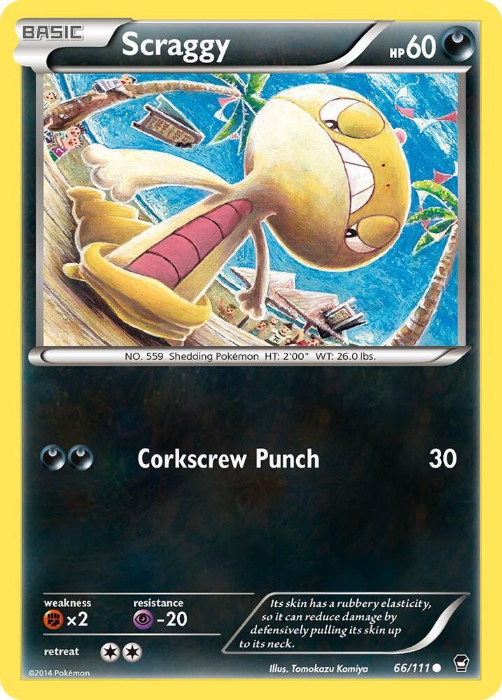 [Reverse Holo] FFI 66/111 Scraggy C