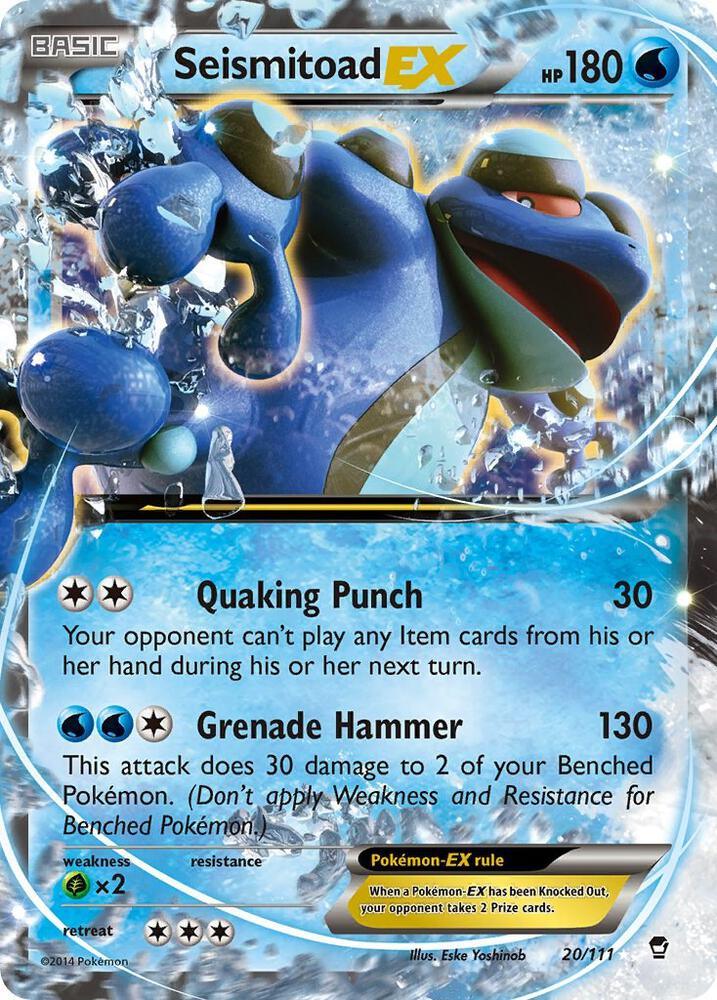 FFI 20/111 Seismitoad EX SR