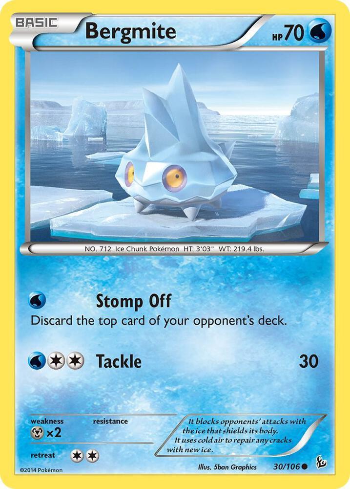 [Reverse Holo] FLF 30/106 Bergmite C