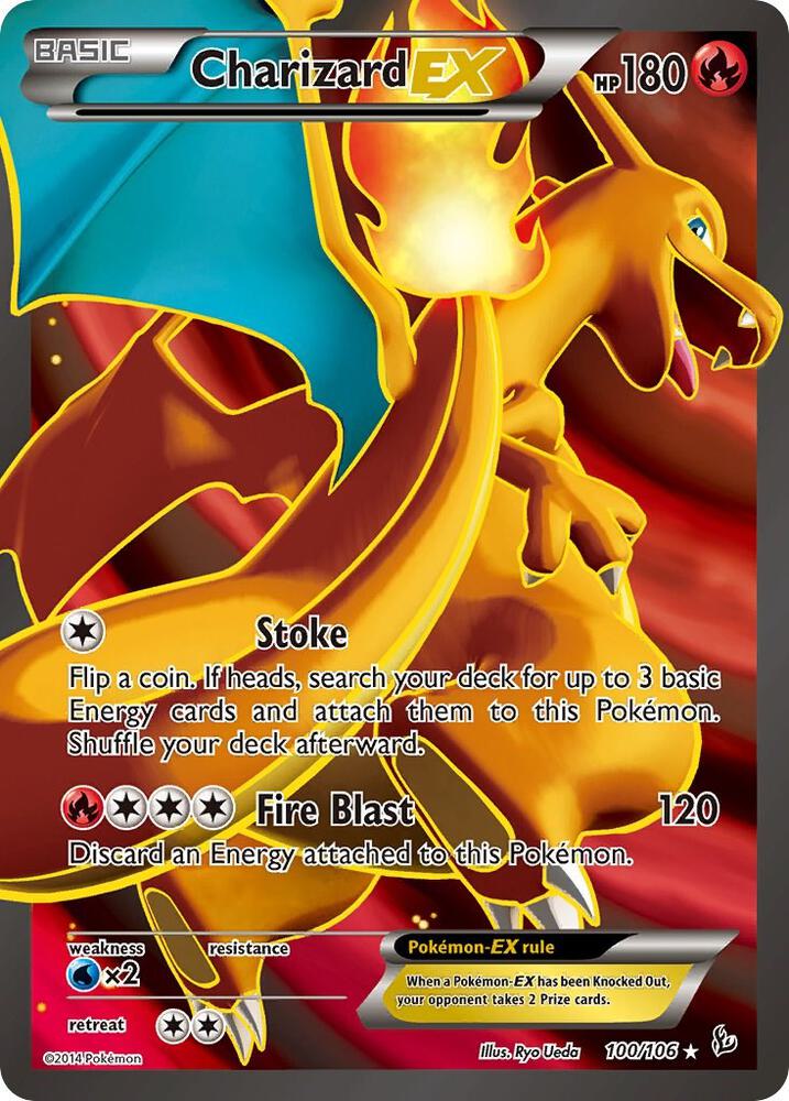 FLF 100/106 Charizard EX SR