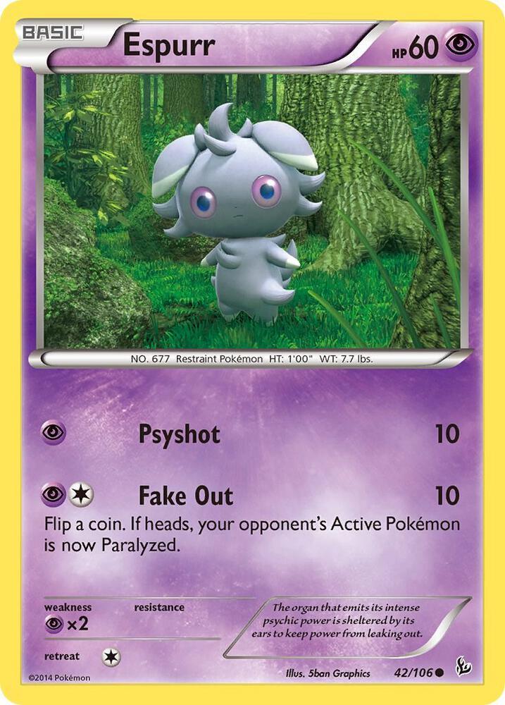 [Reverse Holo] FLF 42/106 Espurr C