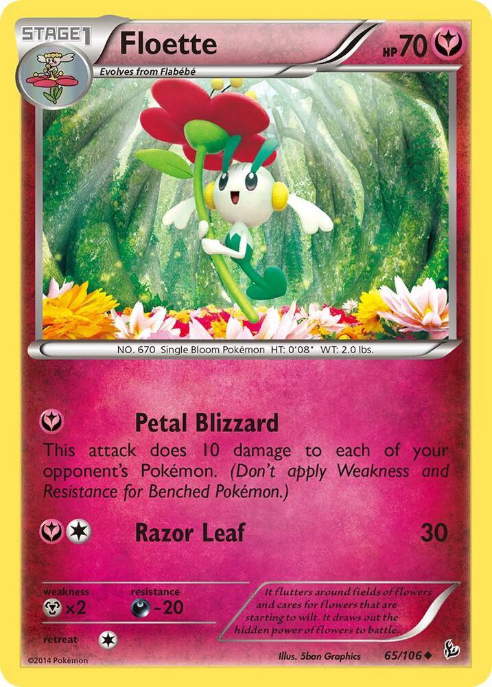 [Reverse Holo] FLF 65/106 Floette U