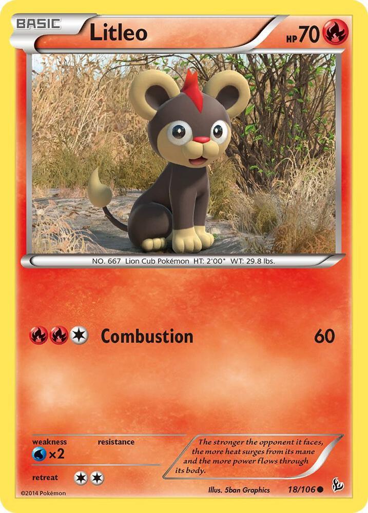 [Reverse Holo] FLF 18/106 Litleo C