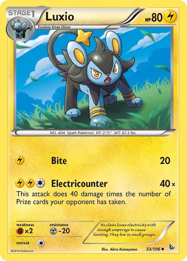 [Reverse Holo] FLF 33/106 Luxio U