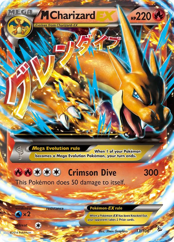 FLF 13/106 M Charizard EX SR