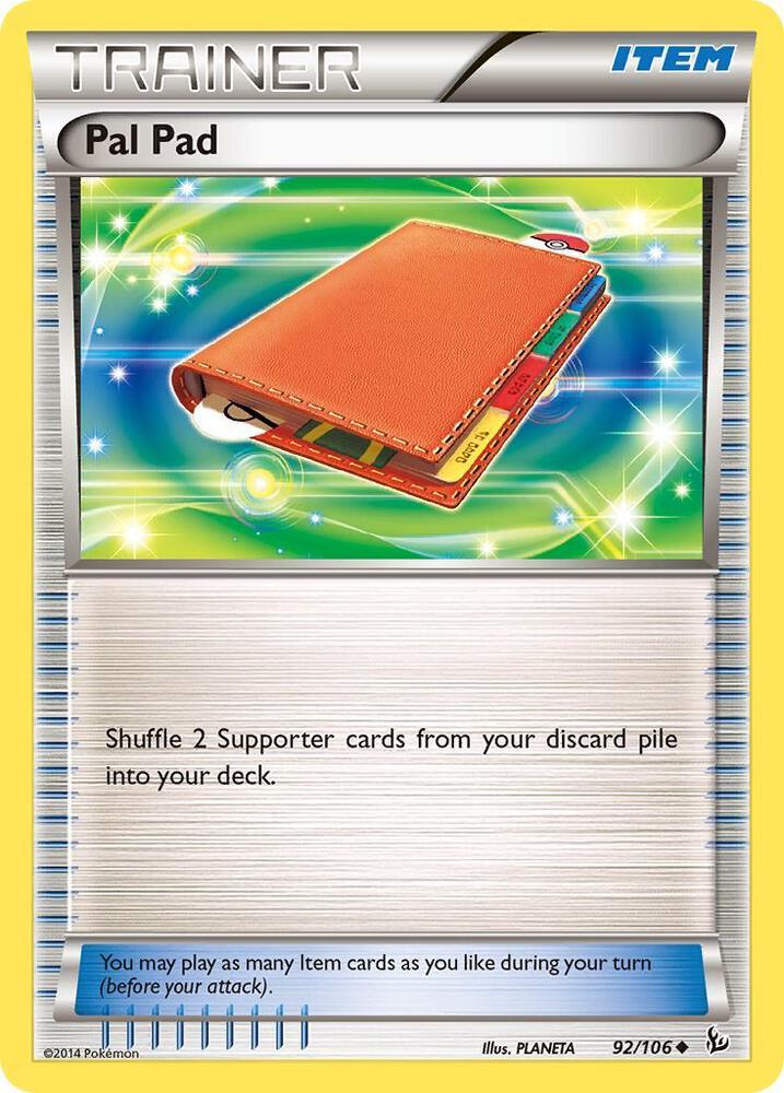 [Reverse Holo] FLF 92/106 Pal Pad U