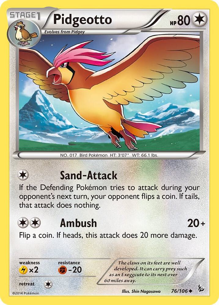 FLF 76/106 Pidgeotto U