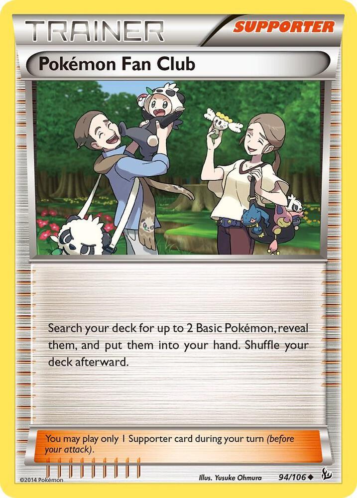 [Reverse Holo] FLF 94/106 Pokemon Fan Club U