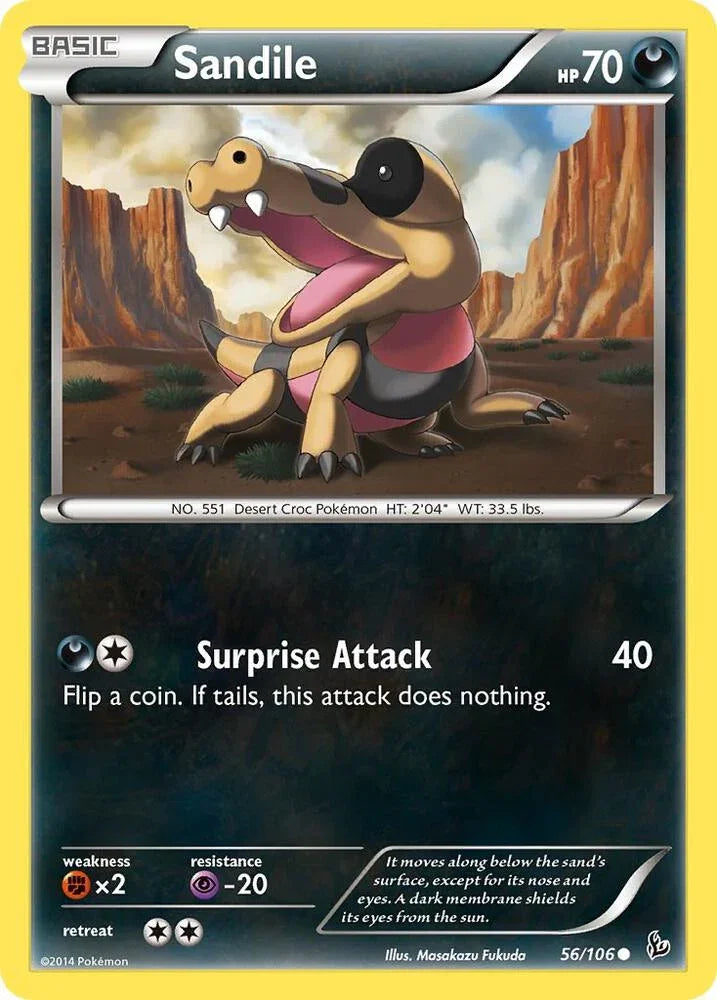 [Reverse Holo] FLF 56/106 Sandile C