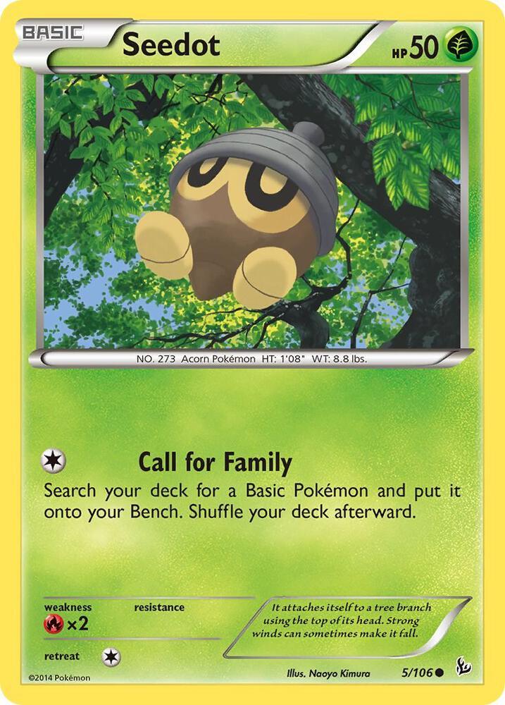 [Reverse Holo] FLF 5/106 Seedot C