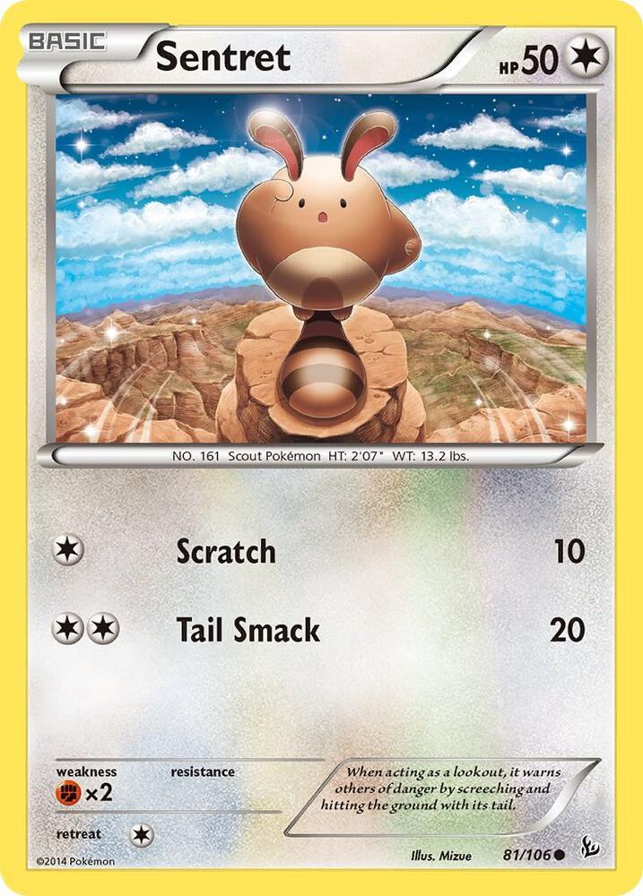 [Reverse Holo] FLF 81/106 Sentret C