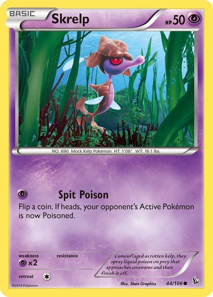 [Reverse Holo] FLF 44/106 Skrelp C