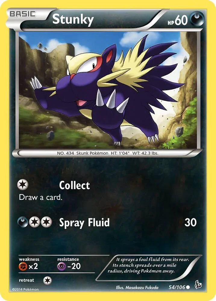 [Reverse Holo] FLF 54/106 Stunky C