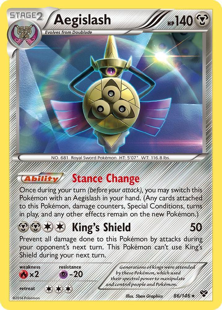 XY 86/146 Aegislash RH
