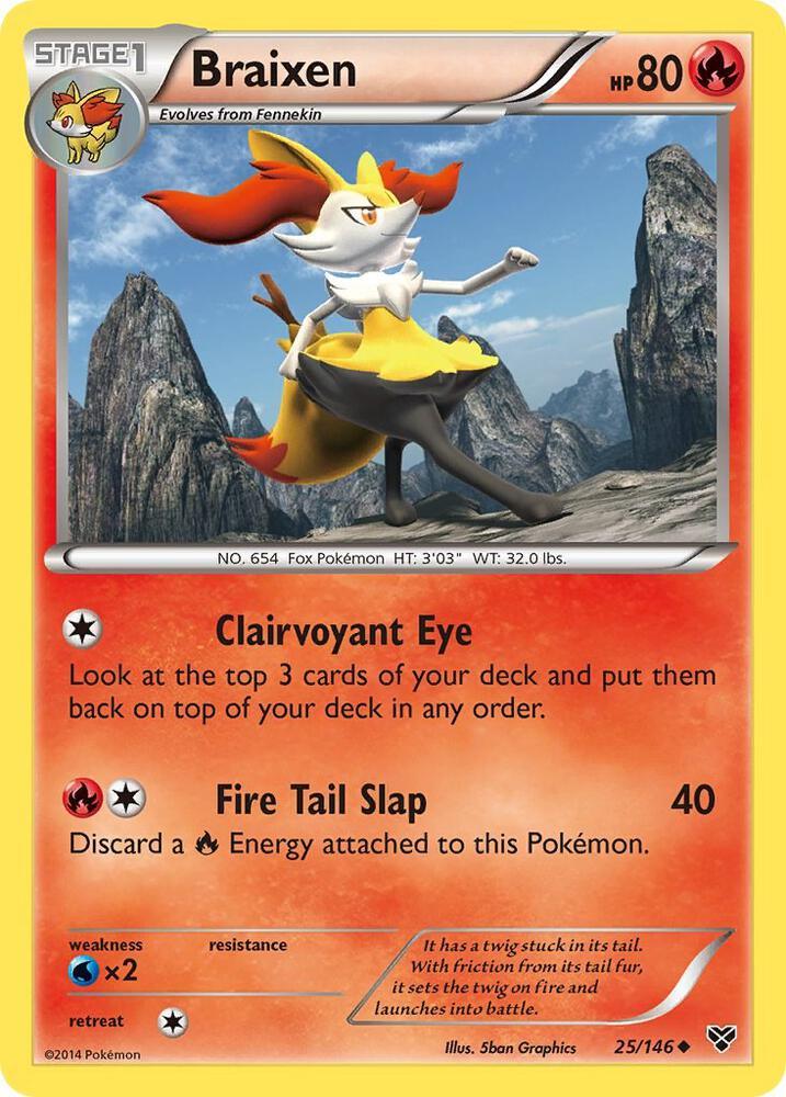 XY 25/146 Braixen U