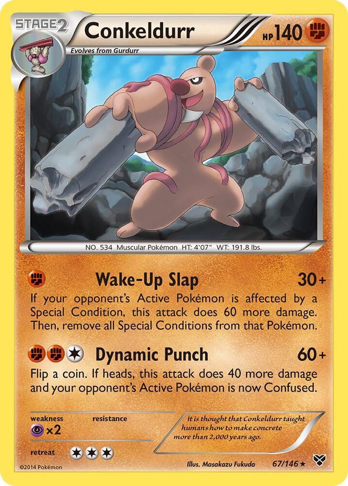 XY 67/146 Conkeldurr R
