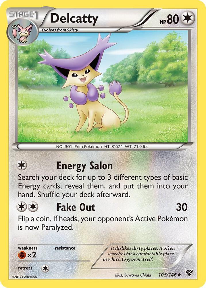 XY 105/146 Delcatty U