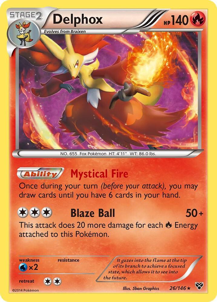 XY 26/146 Delphox RH