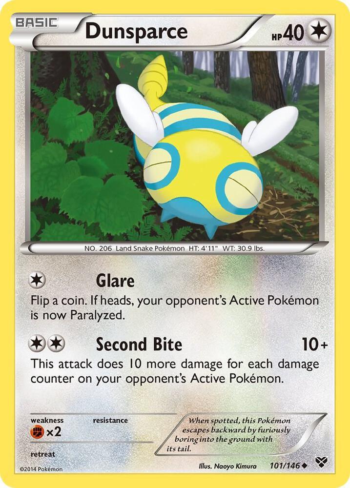 XY 101/146 Dunsparce U