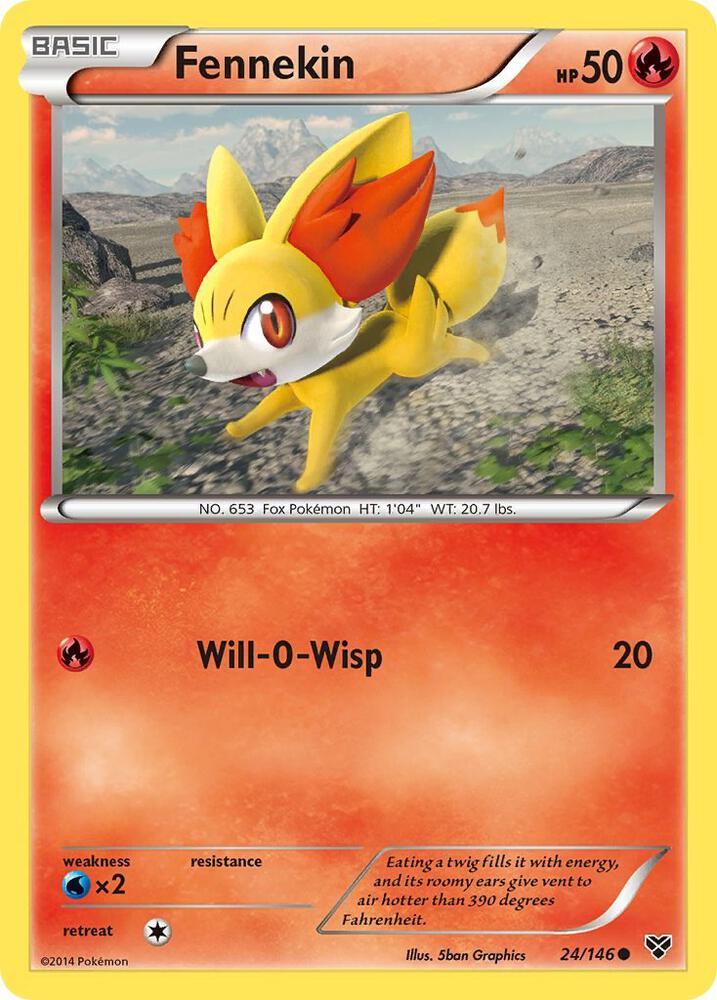XY 24/146 Fennekin C