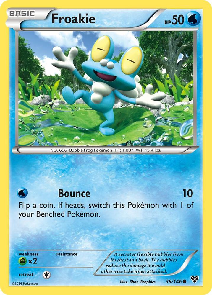 [Reverse Holo] XY 39/146 Froakie C