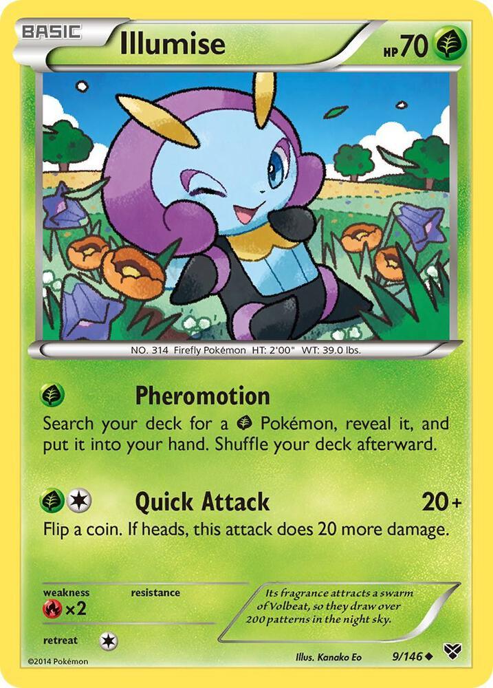 XY 9/146 Illumise U