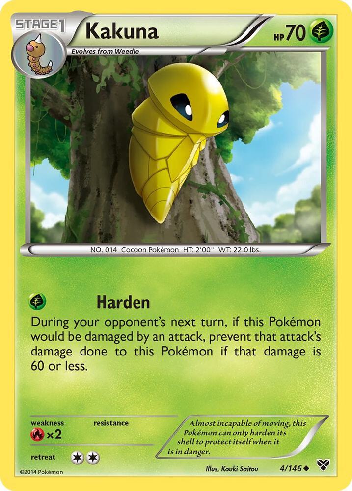 [Reverse Holo] XY 4/146 Kakuna U