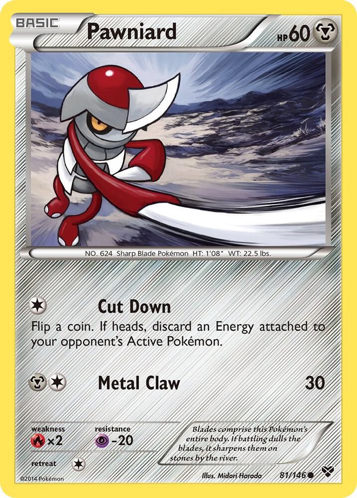 [Reverse Holo] XY 81/146 Pawniard C