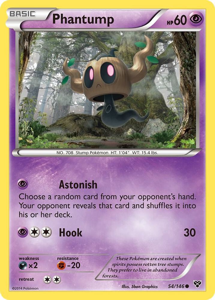 [Reverse Holo] XY 54/146 Phantump C