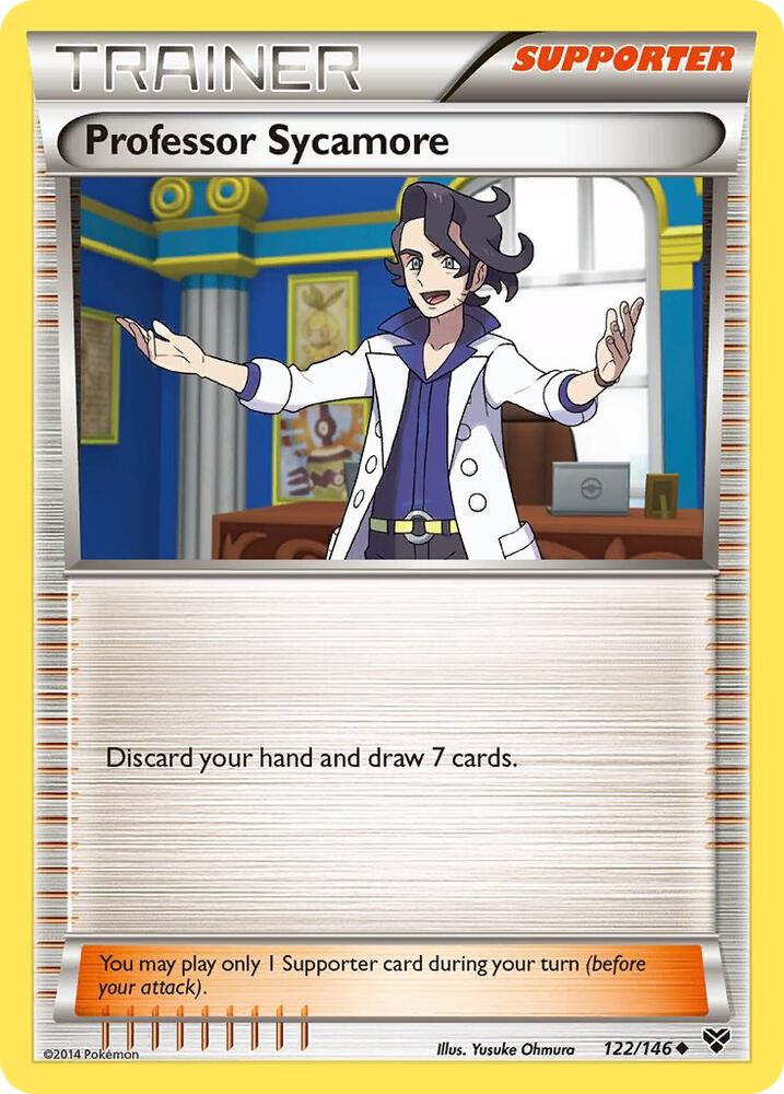 [Reverse Holo] XY 122/146 Professor Sycamore U