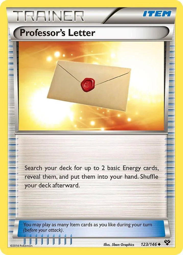 XY 123/146 Professor's Letter U